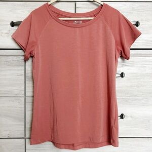Columbia lightweight short sleeve tee salmon pink size xs